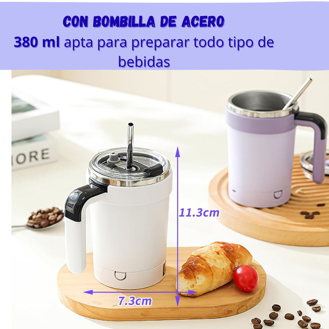ShakerCup Magnético Recargable con Control Térmico